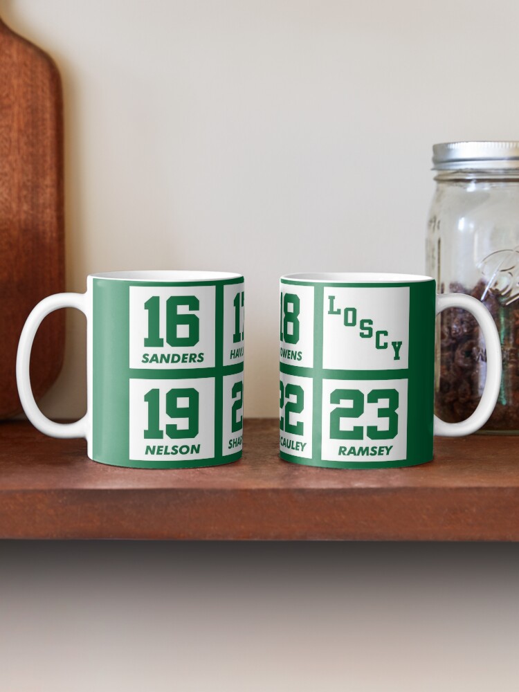 Retired Numbers - Celtics Canvas Print for Sale by pkfortyseven