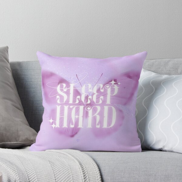 Item preview, Y2k sleep hard butterfly pink purple designed and sold by pinkuardesign.