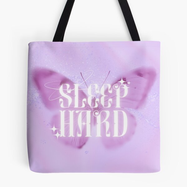 Item preview, Y2k sleep hard butterfly pink purple designed and sold by pinkuardesign.