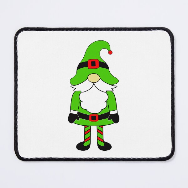 Item preview, Green Christmas Gnome designed and sold by Sartoris Art.