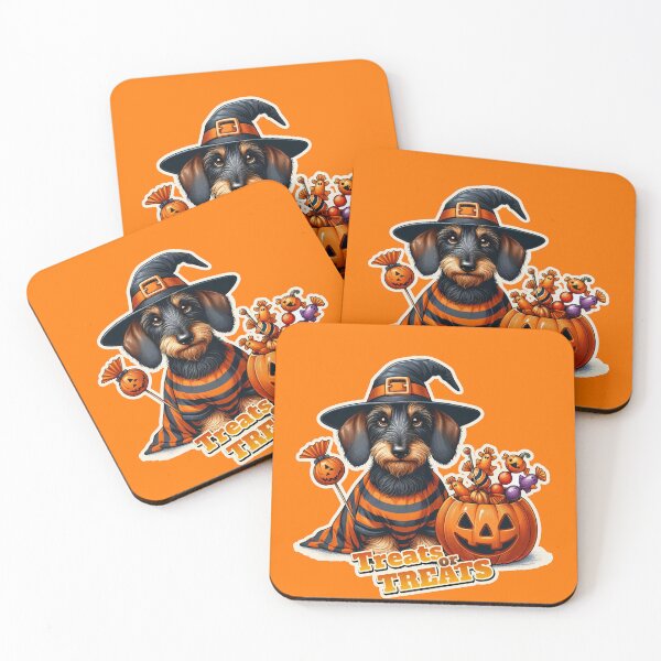 Item preview, Halloween Wire-haired Dachshund Wiener Doxie designed and sold by ThisDress.