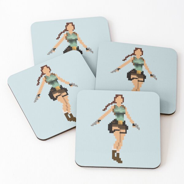 Item preview, Lara Croft Pixel Art - Classic 1 designed and sold by Nell-Mills.
