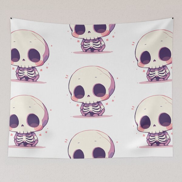 Item preview, Kawaii Skeleton designed and sold by MendaciousMina.