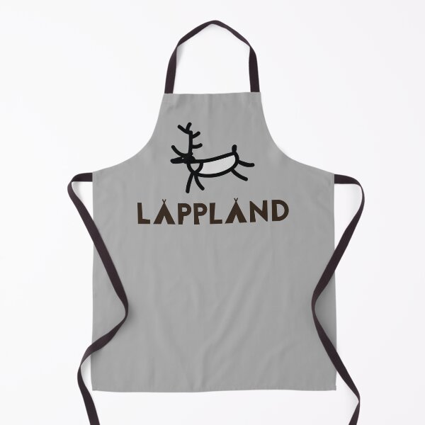 Item preview, Lappland with a jumping Reindeer designed and sold by knappidesign.