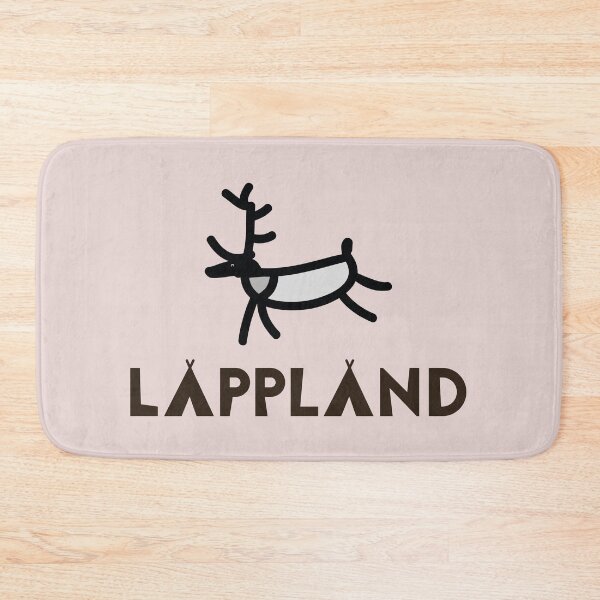 Item preview, Lappland with a jumping Reindeer  designed and sold by knappidesign.