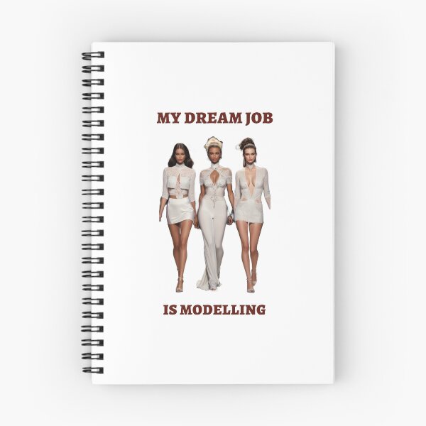Item preview, My dream job is modelling t-shirt top shirt designed and sold by OAKDEN.