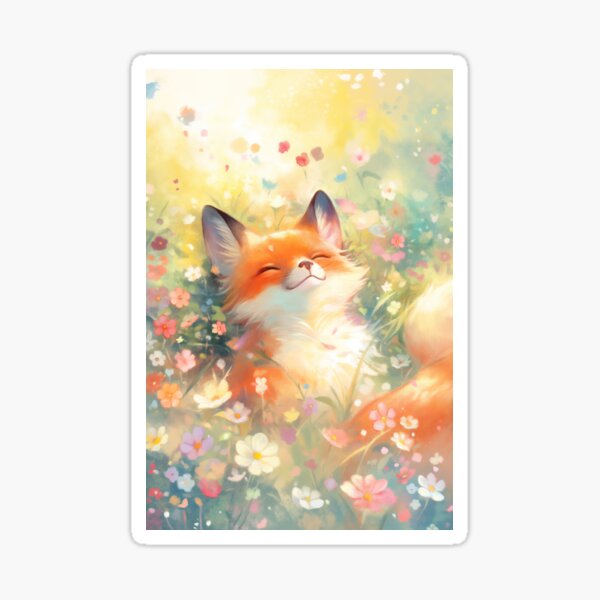 Item preview, The Red Fox Meadow Hideaway designed and sold by AshiraCreations.