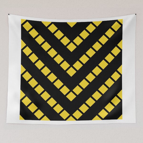 Item preview, Black and Yellow diagonal design designed and sold by GetItGiftIt.
