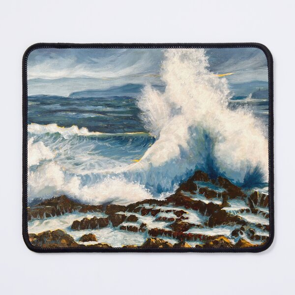 Item preview, Waves near Santander, Spain designed and sold by MarthaTownerArt.