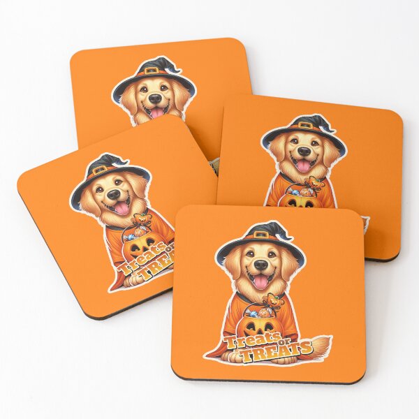 Item preview, Halloween Golden retriever, goldie designed and sold by ThisDress.