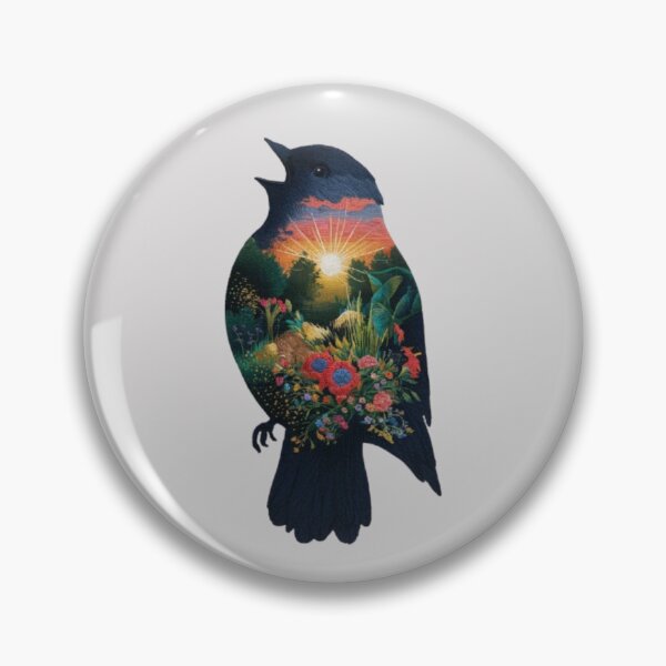 Item preview, a singing blackbird  designed and sold by 123ks.