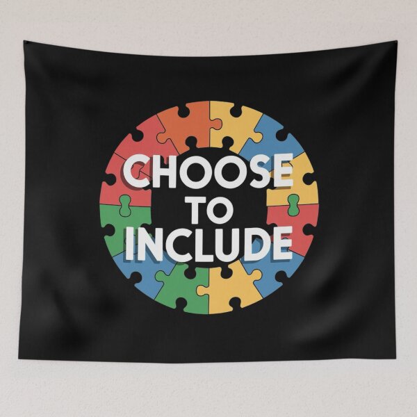 Item preview, Choose to Include Puzzle Design for Special Education Advocates designed and sold by BunBuntheDog-.