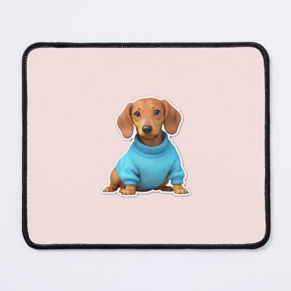 Item preview, Weiner dog in a jumper designed and sold by DeransDesigns.