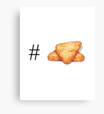 HashTag HashBrown Canvas Print
