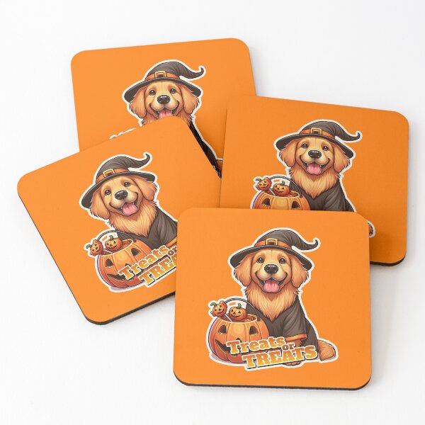 Item preview, Halloween Golden retriever, goldie designed and sold by ThisDress.