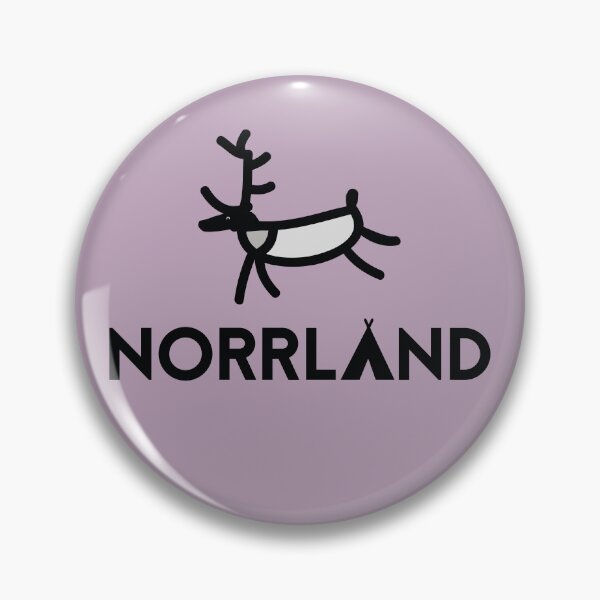 Item preview, Norrland with a jumping Reindeer  designed and sold by knappidesign.