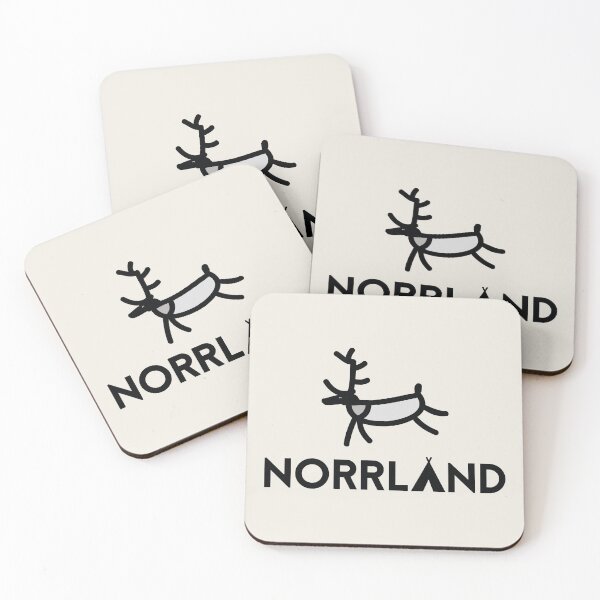 Item preview, Norrland with a jumping Reindeer  designed and sold by knappidesign.