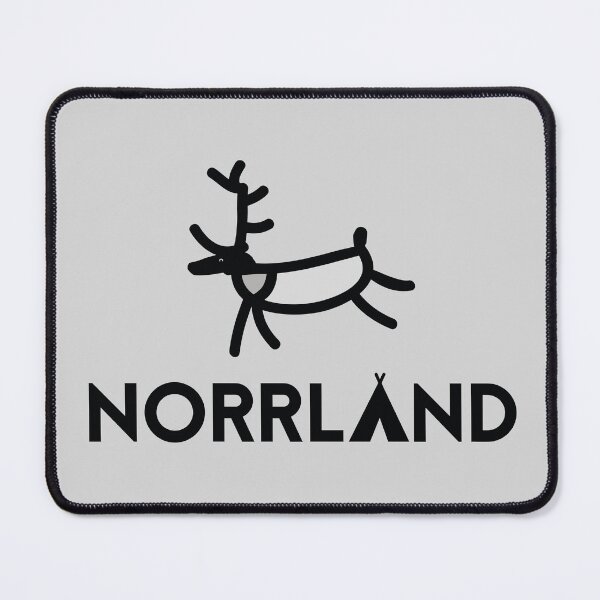 Item preview, Norrland with a jumping Reindeer  designed and sold by knappidesign.