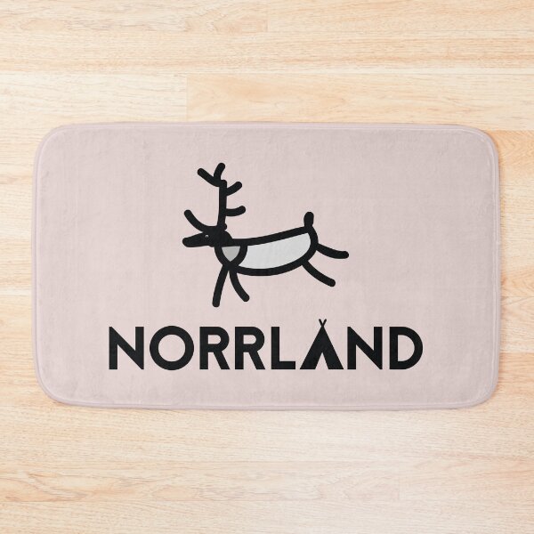 Item preview, Norrland with a jumping Reindeer  designed and sold by knappidesign.