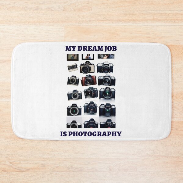 Item preview, My dream job is photography t-shirt top shirt designed and sold by OAKDEN.