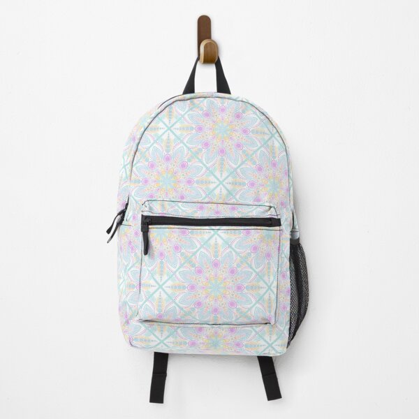 Item preview, Pastel Rainbow Ice Cream Sundae Diamond Tile Mandala designed and sold by Triplicate Limited.