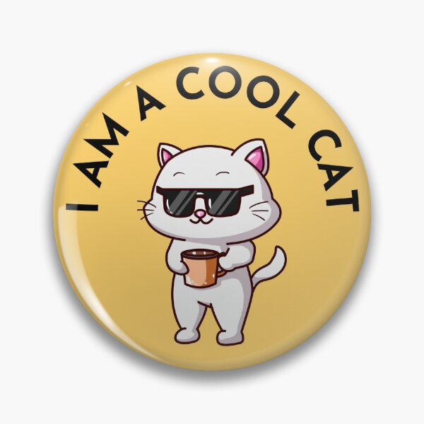 Item preview, I am a cool cat designed and sold by Sasha Shreider.