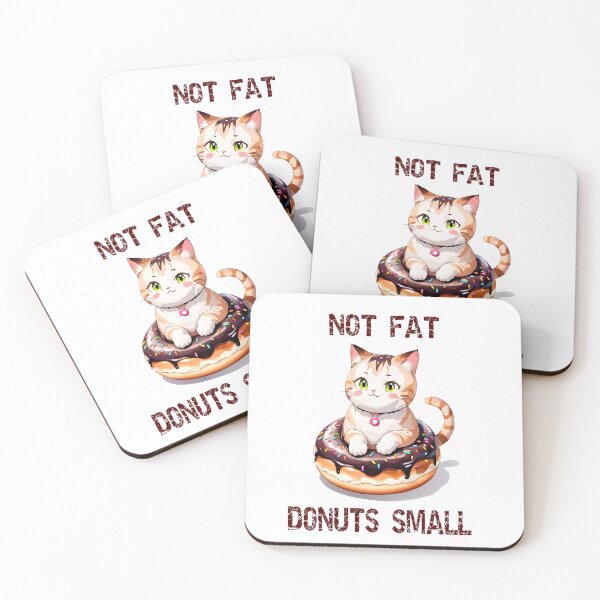 Item preview, NOT FAT DONUTS SMALL designed and sold by RetroPop23.