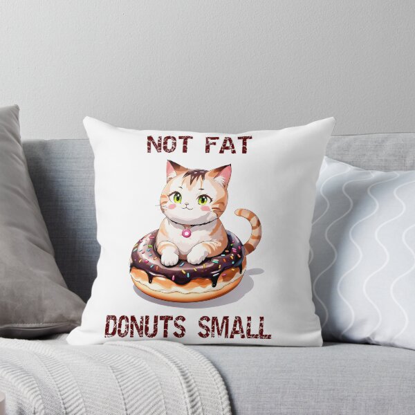 Item preview, NOT FAT DONUTS SMALL designed and sold by RetroPop23.