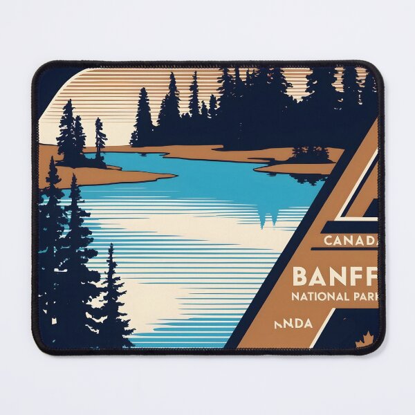 Item preview, Banff National Park Canada Vintage Travel Tourism designed and sold by TravelersGems.