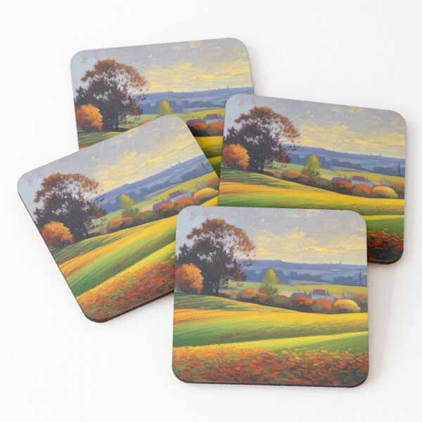 Item preview, Field in early autumn - 2 designed and sold by MoodyFrames.
