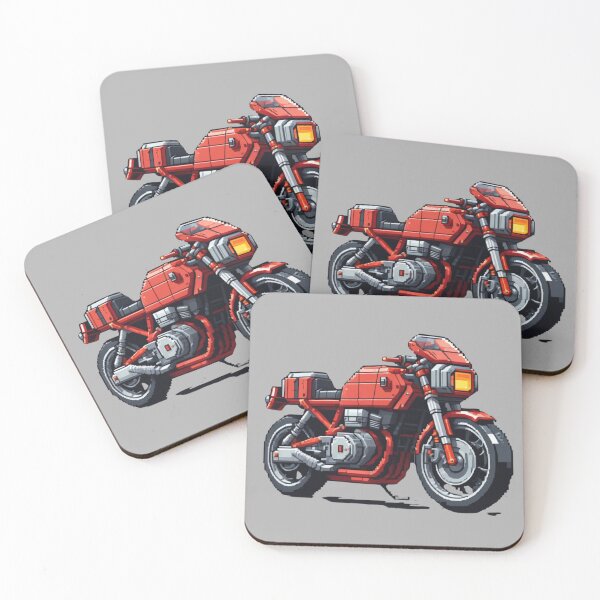 Item preview, Street Bike Pixelated Cartoon Render  designed and sold by KaelConcepts.