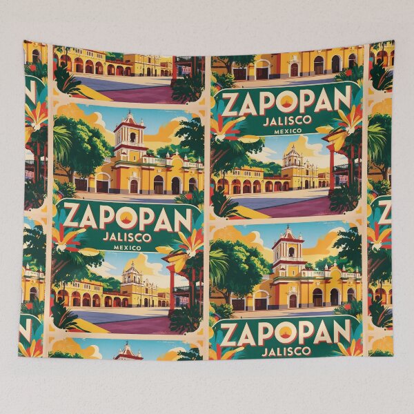 Artikelvorschau, Zapopan Jalisco Mexiko Vintage Reisetourismus entworfen und verkauft von TravelersGems.