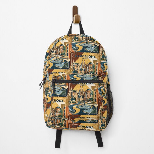 Item preview, Barcelona Spain Vintage Travel Tourism designed and sold by TravelersGems.