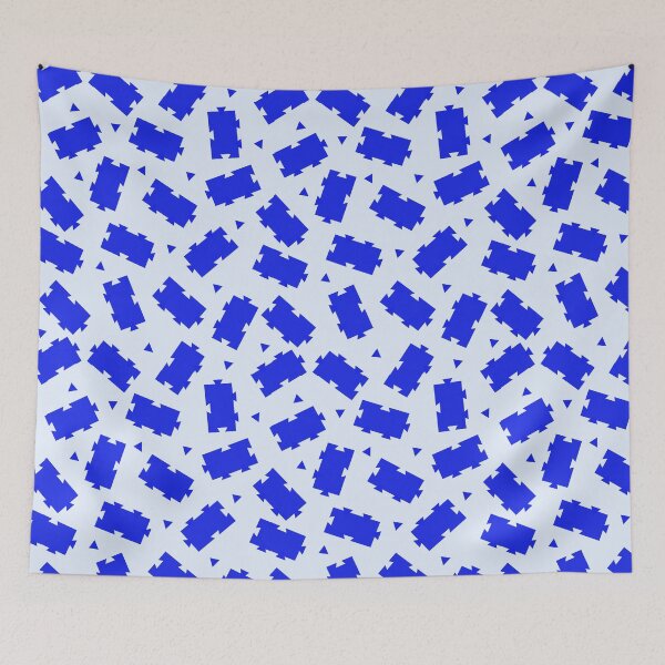Item preview,  Jigsaw blue, on blue design designed and sold by TerenceLacey.