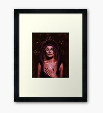 High priestess Framed Print