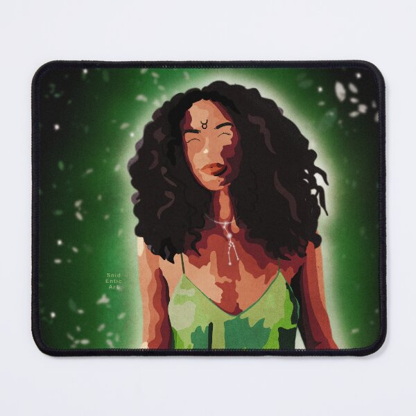 Item preview, Taurus Zodiac Woman: Vector Art designed and sold by snidentic.