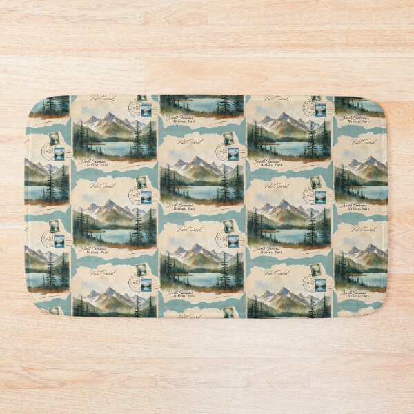 Item preview, North Cascades National Park Postcard Vintage Retro Travel designed and sold by TravelPostcardGems.