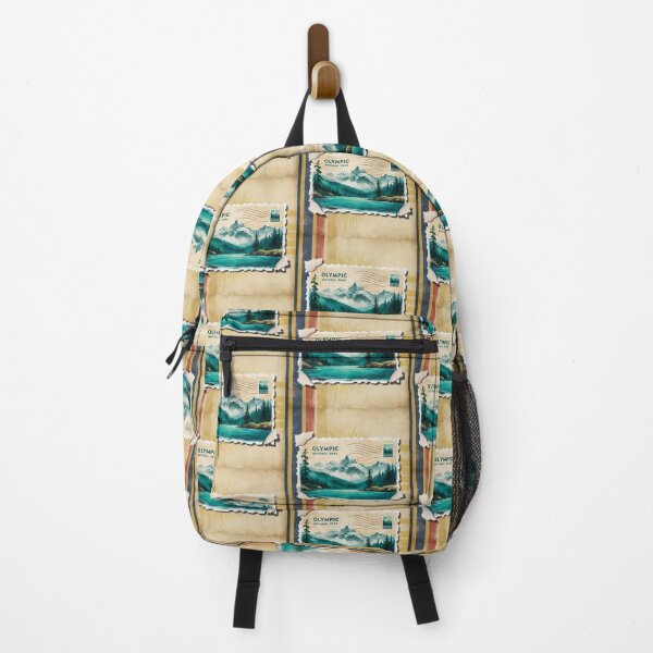 Item preview, Olympic National Park Postcard Vintage Retro Travel designed and sold by TravelPostcardGems.