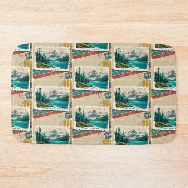 Item preview, Olympic National Park Postcard Vintage Retro Travel designed and sold by TravelPostcardGems.