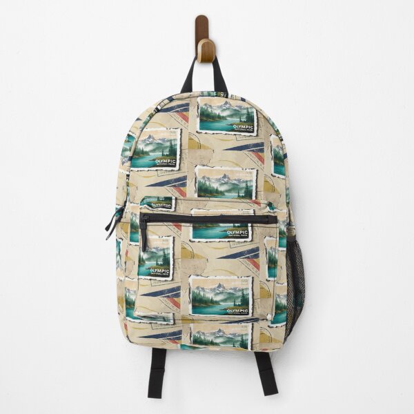 Item preview, Olympic National Park Postcard Vintage Retro Travel designed and sold by TravelPostcardGems.