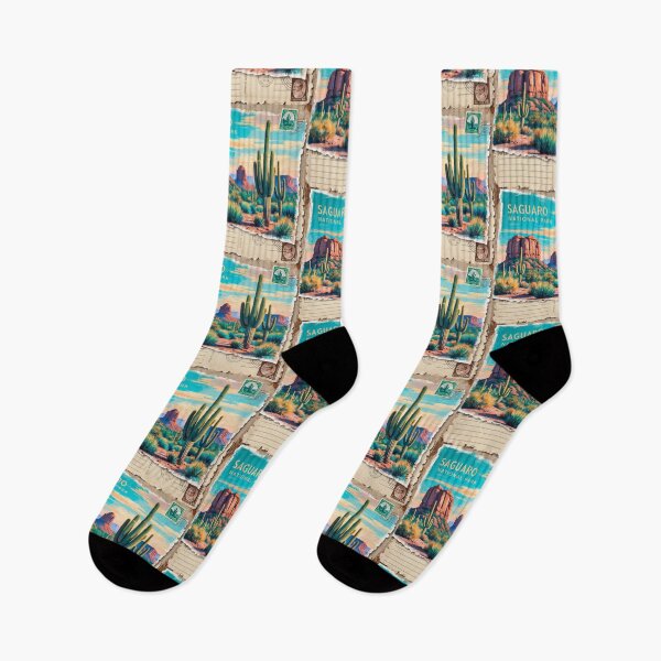 Item preview, Saguaro National Park Postcard Vintage Retro Travel designed and sold by TravelPostcardGems.