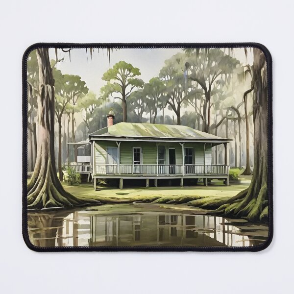 Item preview, Cajun Camp House in the Bayou designed and sold by BougieSouthern.