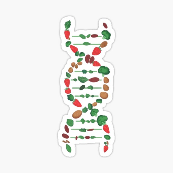 Item preview, Healthy DNA: Fruits, Veggies, and Nuts Design for Nature Lovers designed and sold by Koudi Vibes.