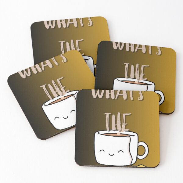 Item preview, What's the Tea...art style designed and sold by tiltedcrafts.