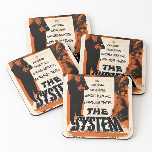 Item preview, Vintage Film Noir poster for The System designed and sold by colliophoto.