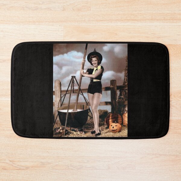 Item preview, Halloween Glamorous Witch with a Cauldron designed and sold by VintageManiac.