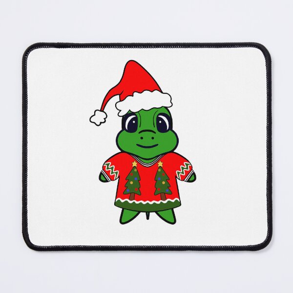 Item preview, Cute Christmas Turtle designed and sold by Sartoris Art.