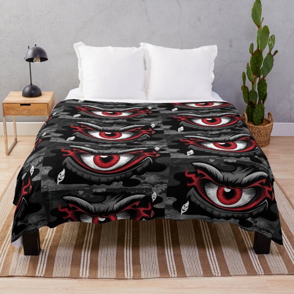 Item preview, Descriptive: Fiery Oni Eye designed and sold by Papillon Studio.