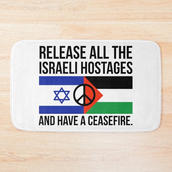 Item preview, Release the hostages and have a ceasefire  designed and sold by Rachel the Artist .