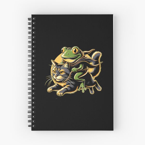 Aperçu de l'œuvre Grenouille sur un chat dans la nuit créée et vendue par SekoOne.